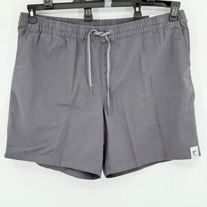 George Men's Gray Above The Knee Pull On Shorts Elastic Waist Drawstring XL NWT